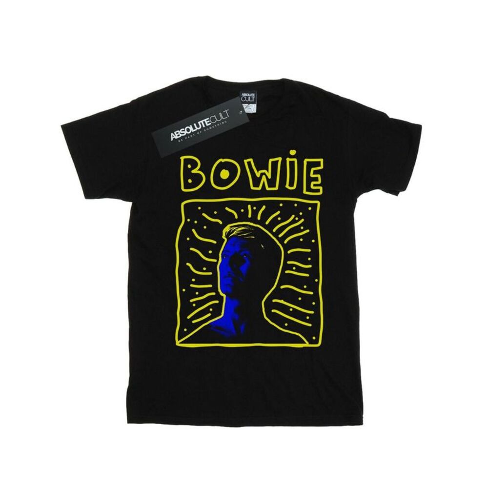 David Bowie Mens 90s Frame T-Shirt / Black